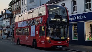 *Fast* Journey on the Route 407 (2491 YY64TYK) Alexander Dennis E400MMC Hybrid Abellio London