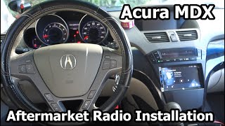 2008 Acura MDX Aftermarket Radio Install