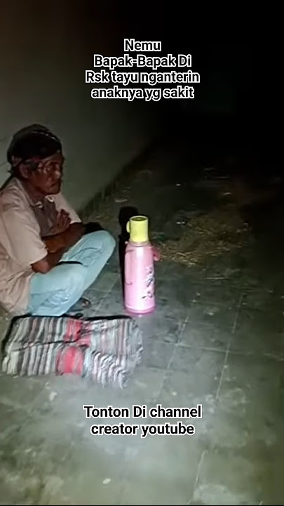 Bapak ini mengantarkan anaknya yang sakit di RSK TAYU PATI 😱 #rsktayu #creatoryoutube