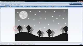 Inkscape tutorial - Create a vector night scene (HD)