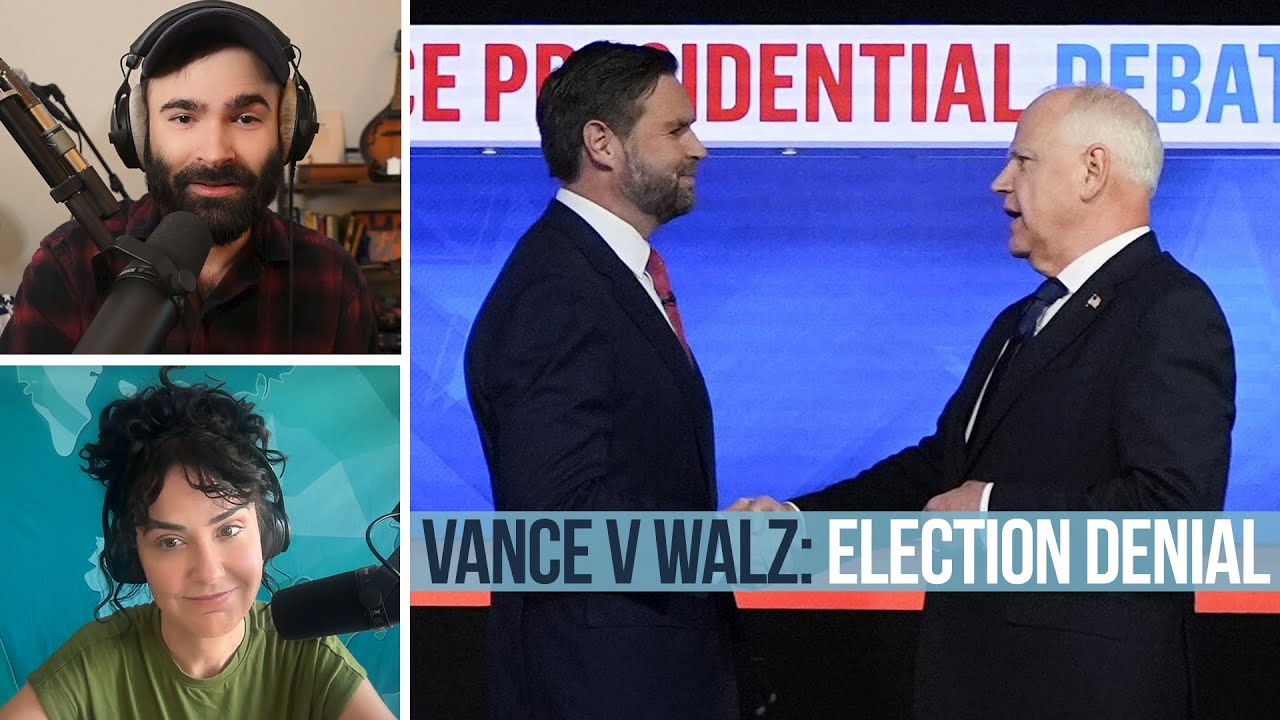 Tim Walz & JD Vance Debate: Election Denial & Abortion Subterfuge – EVEN MORE NEWS