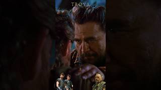 トロイ 💥「メネラウスは兄のアガメムノンに助けを求める…!」🐴⚔️ #shorts #shortsvideo #troy #movie #story