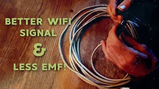 Stronger WiFi Singal AND Less EMF Simultaneously (!)