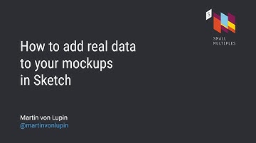 Prototyping with real data – Importing spreadsheet data and charts to Sketch mockups