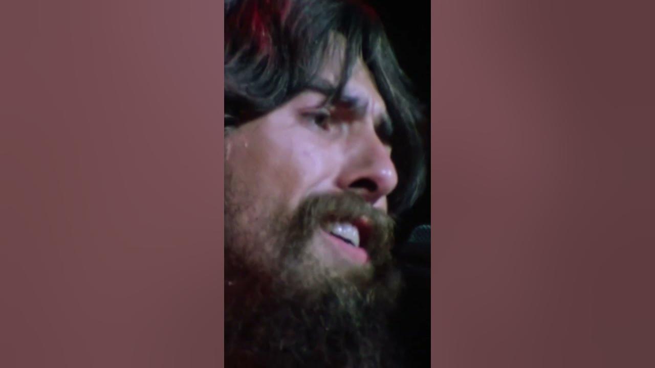 George Harrison performing 'Here Comes The Sun'  from The Concert For Bangladesh, 1st August 1971.