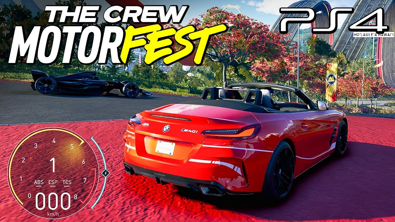 The Crew Motorfest PS4 Free Roam Gameplay 