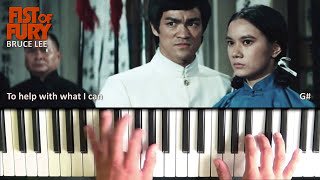 Bruce Lee's Fist Of Fury Piano Cover chords