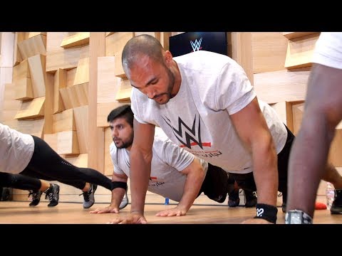 Go inside WWE's most internationally diverse tryout ever