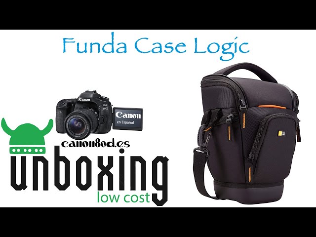 📷 🎥 Funda cámara Reflex Case Logic. ¿Cómo transportar una reflex? U&R Low  Cost 