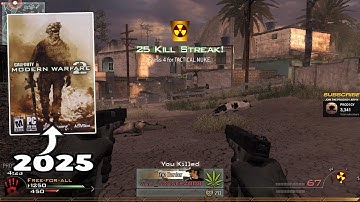 MW2 In 2025 Is EASY:"FAMAS & AA12 SILENCED!" NUKE On FFA RUNDOWN!