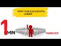 #Beinspiration  HOW TO BECOME A SUCCESSFUL LEADER IN HINDI - YouTube THE ONE  MINUTE MANAGER  BOOK