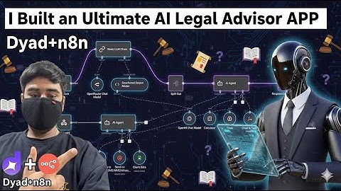 I Built a $1M Legal AI Assistant App (Dyad + n8n)  a Legal AI Advisor.