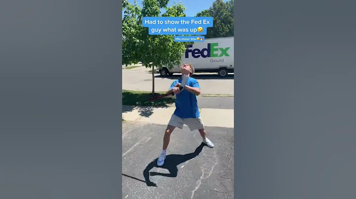 How to impress a FedEx driver 🤣 #shorts