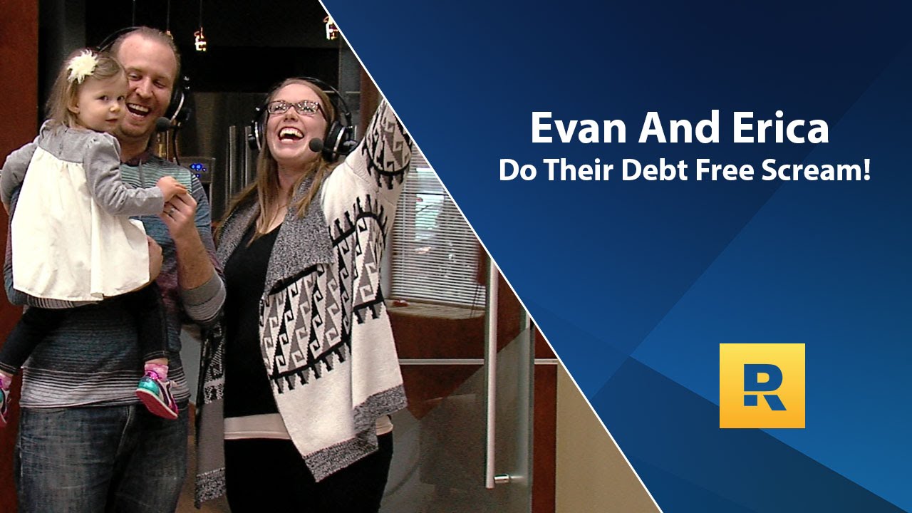 Evan And Erica Do Their Debt Free Scream!