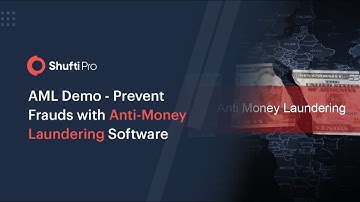 AML Demo - Prevent Frauds with Anti-Money Laundering Software