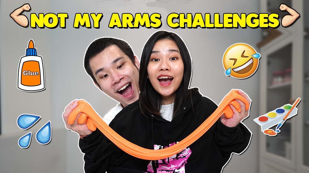 NOT MY ARM CHALLENGE! BIKIN SLIME FT. JESS NO LIMIT