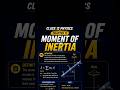 Moment of inertia by Roshan sir in 60 seconds | late night physics #shortvideos #physicsfun #torque