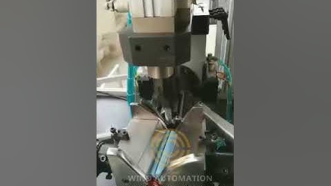 Automatic dual flyer armature winder for  Slotted type commutator skew armature not hook type WIND S