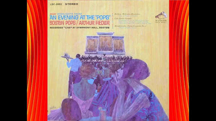 Mendelssohn-Pian...  Concerto No.1--Boston Pops,Fi...