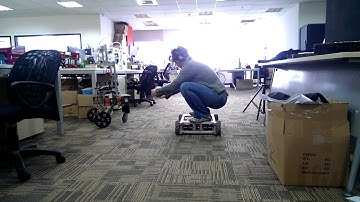 Riding the DFRobot