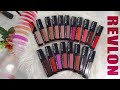 NEW REVLON COLORSTAY SATIN INK LIQUID LIPSTICKS|| SWATCHES