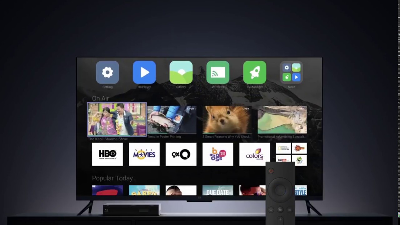 Mi TV 4 - PatchWall működése - YouTube