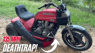 ONE OF A KIND 1980 HONDA CB900 MOTORCYCLE LAWNMOWER TRIKE .. SITTING FOR YEARS… WILL IT RUN?? by The Home Pros 198,827 views 7 months ago 30 minutes