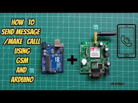 HOW TO SEND MESSAGE/MAKE CALL USING GSM AND ARDUINO ||