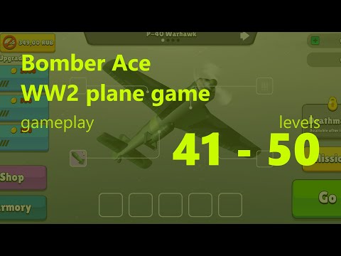 Bomber Ace WW2 War Plane Game Levels 41 50 IOS Android