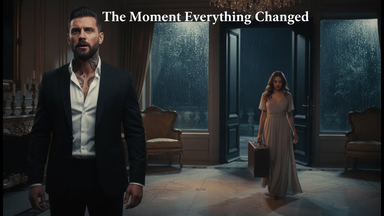 THE  MAFIA  BOSS  DESPISED HER  FOR YEARS — UNTIL HE SAW HER LEAVING THE MANSION  WITH HER  BAGS