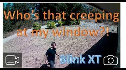 How to setup and install Blink XT security cameras