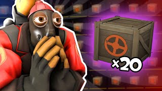 [TF2]  *UNUSUAL* Unlocked Cosmetic Crate Unboxing