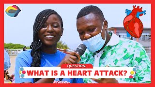 What is a Heart Attack? | Street Quiz | Funny Videos | Funny African Videos | African Comedy |