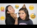 MY BROTHER DOES MY MAKEUP FT. OPITA | [Bahasa Indonesia]