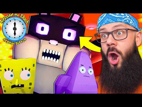 Odwiedziłem *SANDY W ZIMOWYM ŚNIE* To "BARDZO ZŁY POMYSŁ" w AROUND THE CLOCK AT BIKINI BOTTOM #6