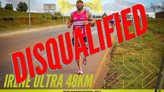 Disqualified by ASA - Irene Ultra 48km