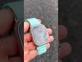 Apple Watch Ultra 3 Amazing Combo with Alpine Loop and New Watch Face 💚🩶 #shorts #trending #apple