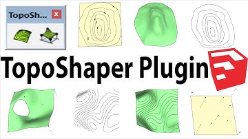How To Use TopoShaper in Sketchup | Plugin for Contours