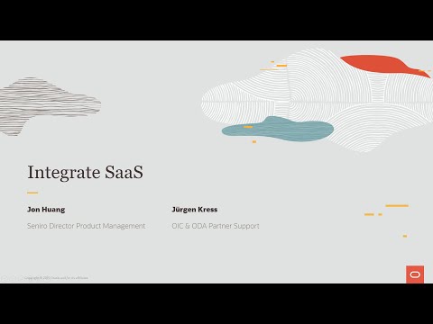 Integrate SaaS PaaS Partner Community Webcast