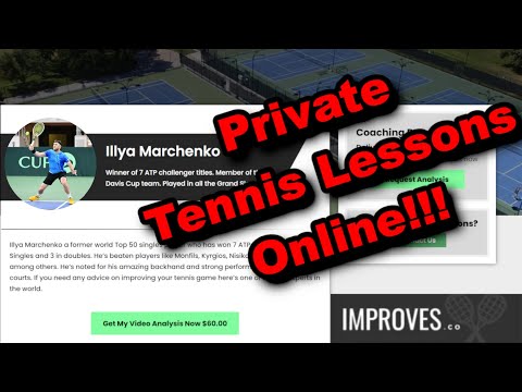 I Start Coaching | Private Tennis Lessons Online | Best Tennis Platform IMPROVES.co