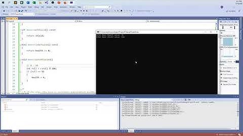 C++ Object Oriented Programming Example Project (Part 1 of 3)