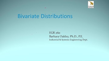 Video 5A Bivariate Distributions