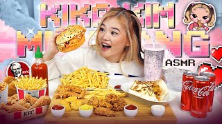 MY FIRST ASMR MUKBANG KFC CHIKEN WINGS (SPICY🔥)