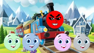 Tebak Gambar Kereta Api Thomas and Friends, Kereta Api Tututu,Bus Tayo, Animasi Lucu screenshot 3