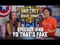 The rad cast with rogue and dimmy ep 48  yo thats fake