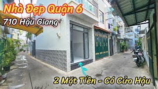 Quận 6 | Bán Nhà Căn Góc 2 Mặt Tiền Hẻm Xe Hơi | Kế chợ Phú Định, gần Metro Bình Phú