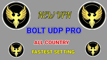How to setup bolt udp pro vpn with udp setting for secure browsing