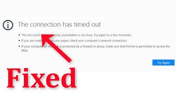 How To Fix - " The Connection Has Timed Out "  Issue - " Taking Too Long To Respond "