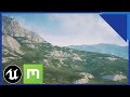 Unreal Engine 4: How to QUICKLY Make a Landscape Auto Material Using Megascans (with DISPLACEMENT)