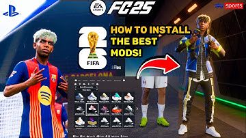 HOW TO INSTALL EA Sports FC 25 Mods! - (Boots, ankle socks, gloves, kits etc.) 🔥